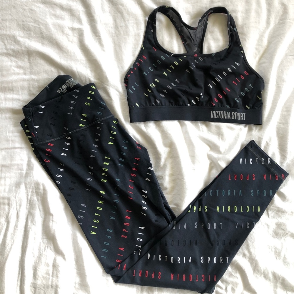 Victoria's Secret Sport Knockout Leggings and Bra